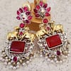 Bohe Sydney Earrings Silver Colourful Indian traditional