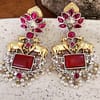 Bohe Sydney Earrings Silver Colourful Indian traditional